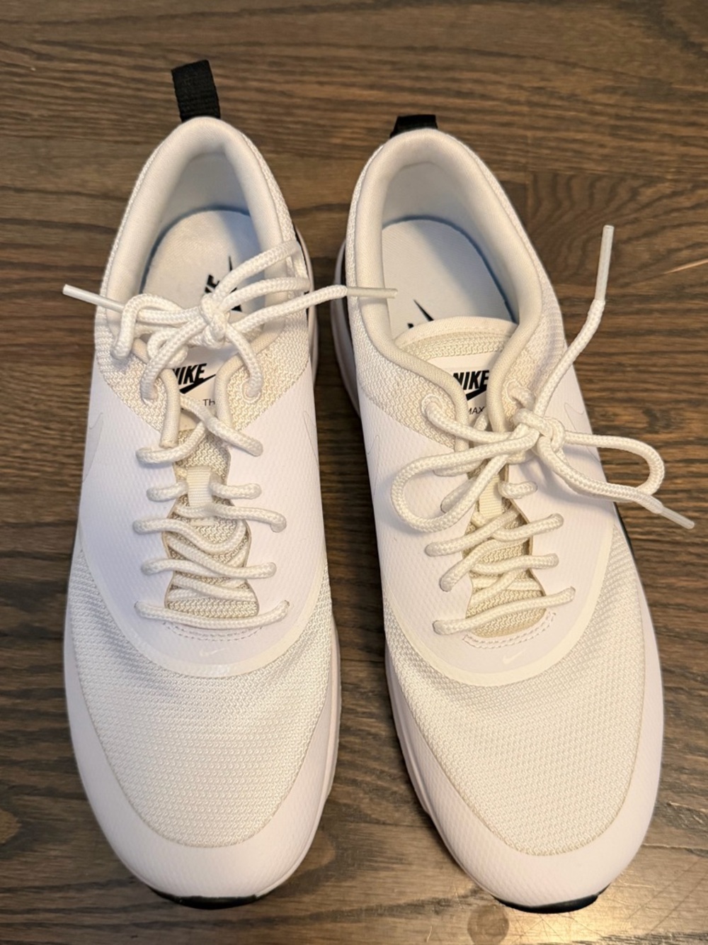 Nike White/Black Air Max Thea